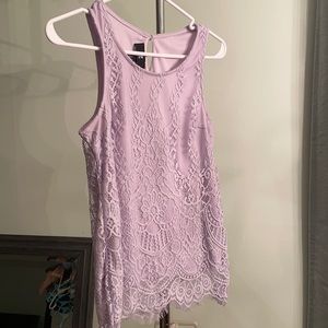 Size small dressy lined tank shirt